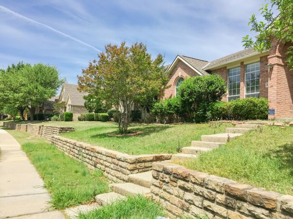 Sloped Yard Landscaping in Punta Gorda