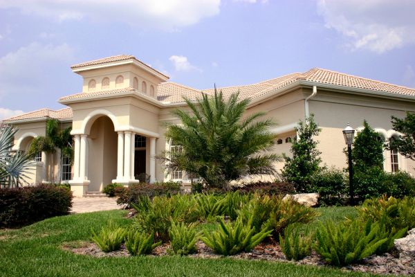 New Home Landscaping in Punta Gorda